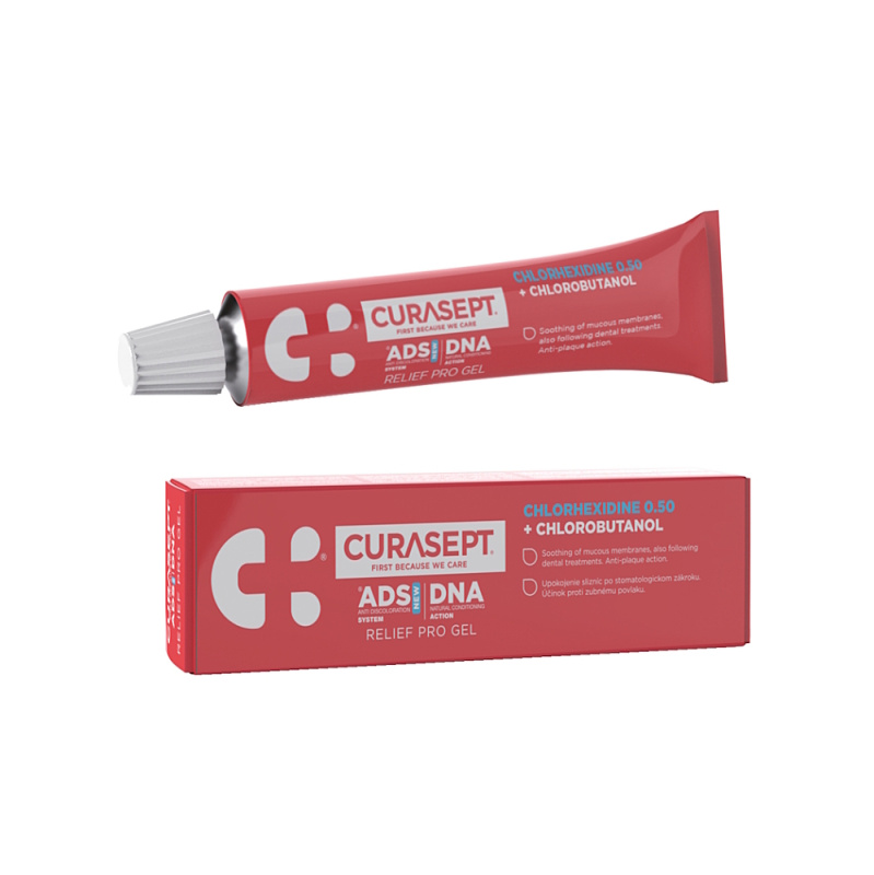 Curasept ADS DNA Relief Pro gel na dásně a pokožku dutiny ústní 30 ml