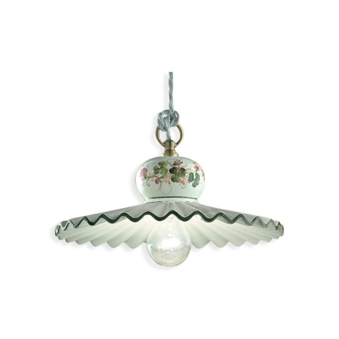 Ferroluce Závěsné vintage svítidlo ROMA, ∅ 31 cm, 1xE27