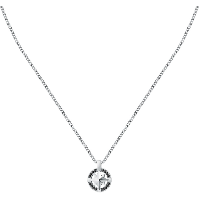 Morellato Moderní ocelový náhrdelník Versilia SAHB14 (řetízek, přívěsek)