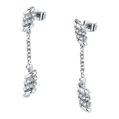 Morellato Elegantní náušnice s čirými krystaly Torchon SAWZ09