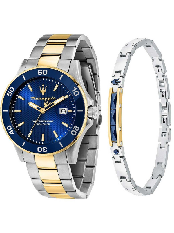 Maserati R8873600007 Competizione Set + bracelet 43mm 10ATM