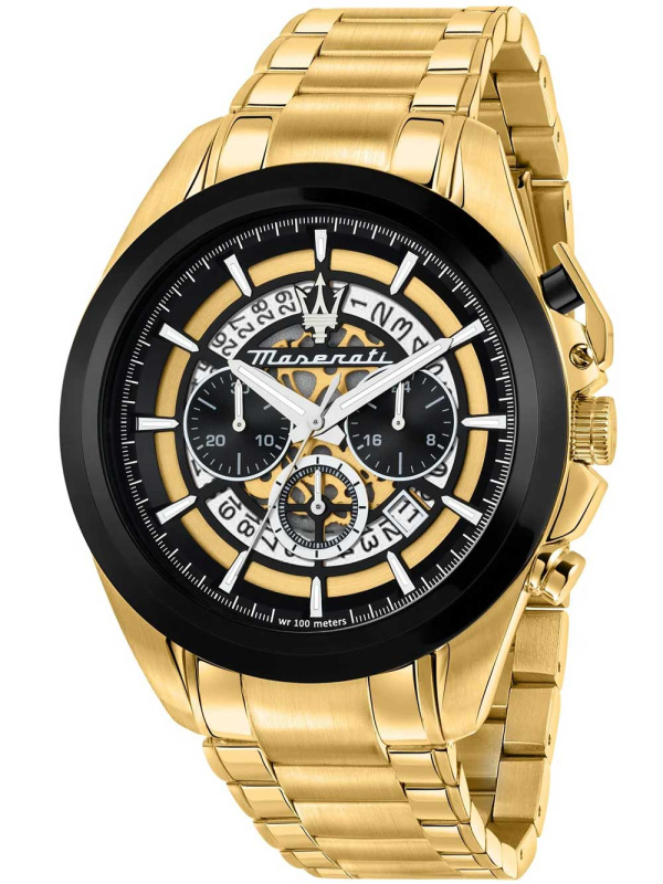 Maserati R8873612058 Traguardo Chronograph 45mm 10ATM