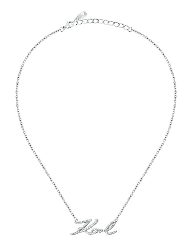 Karl Lagerfeld Fashion ocelový náhrdelník pro ženy Charms KLAYD04