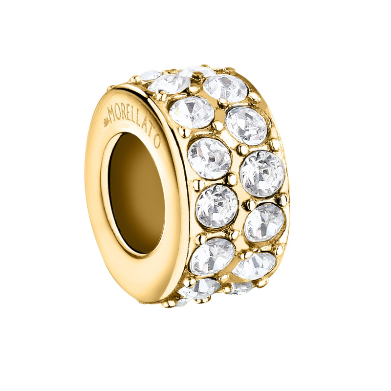 Morellato Pozlacený korálek s krystaly Drops SCZ1384