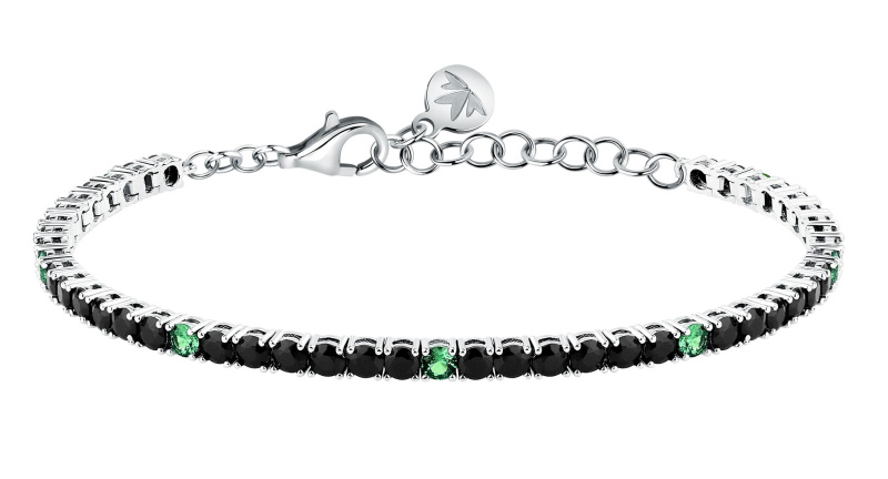 Morellato Stříbrný tenisový náramek s kubickými zirkony Tesori SAIW260