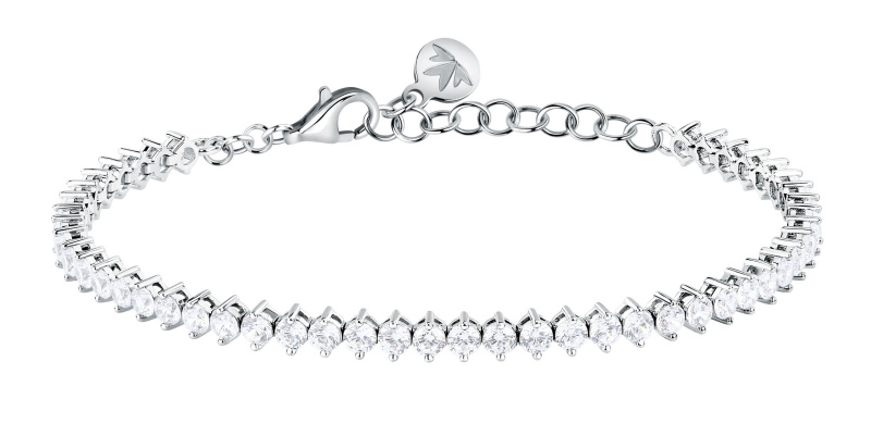 Morellato Oslnivý tenisový náramek s kubickými zirkony Tesori SAIW261