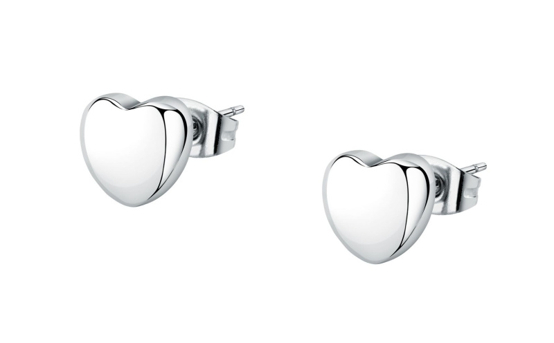 La Petite Story Něžné ocelové náušnice Srdíčka LPS01AYQ116