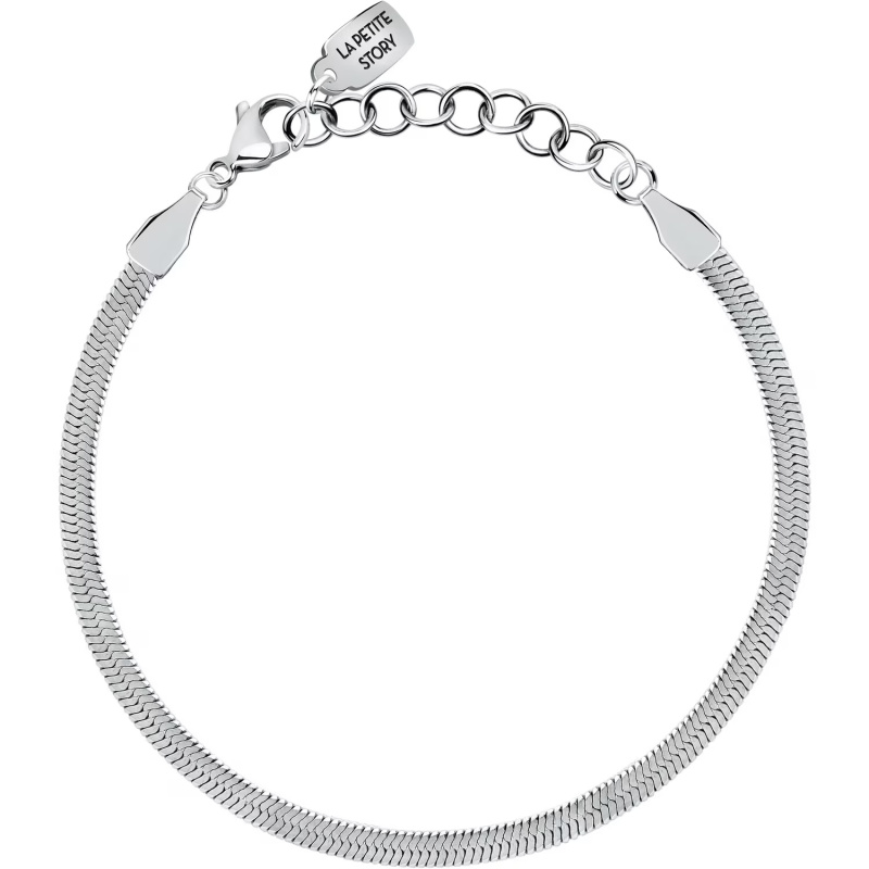 La Petite Story Elegantní ocelový náramek Hádek Friendship LPS05ARR123