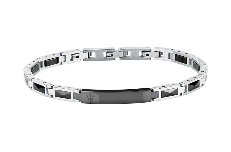 Maserati Stylový náramek pro muže Ceramic JM226ATZ79