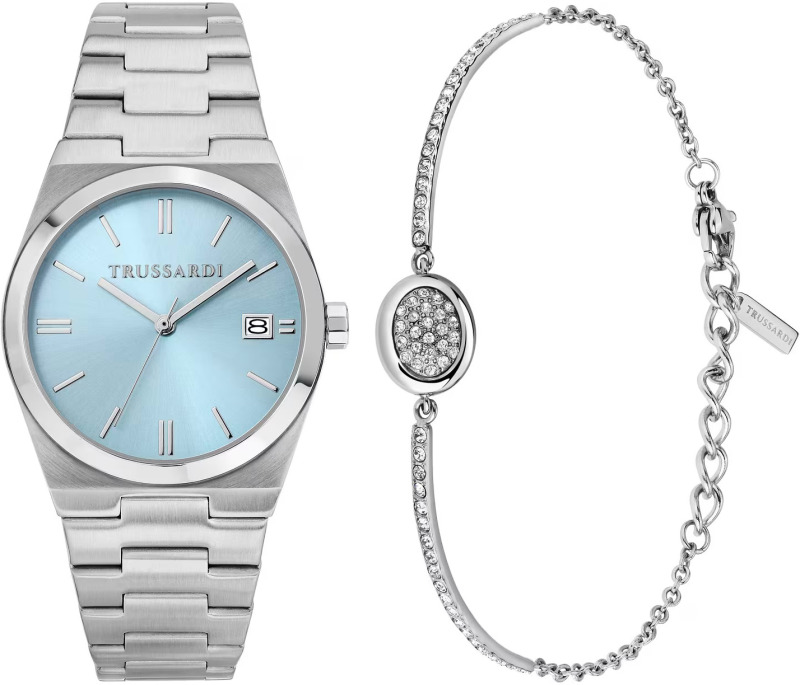 Trussardi Dárkový set T-Milano R2453175501 + náramek