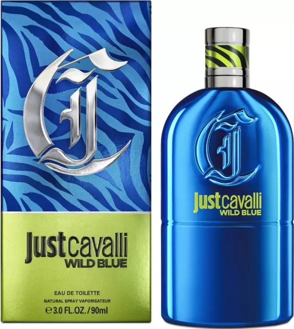 Roberto Cavalli Just Cavalli Wild Blue toaletní voda pro muže 90 ml