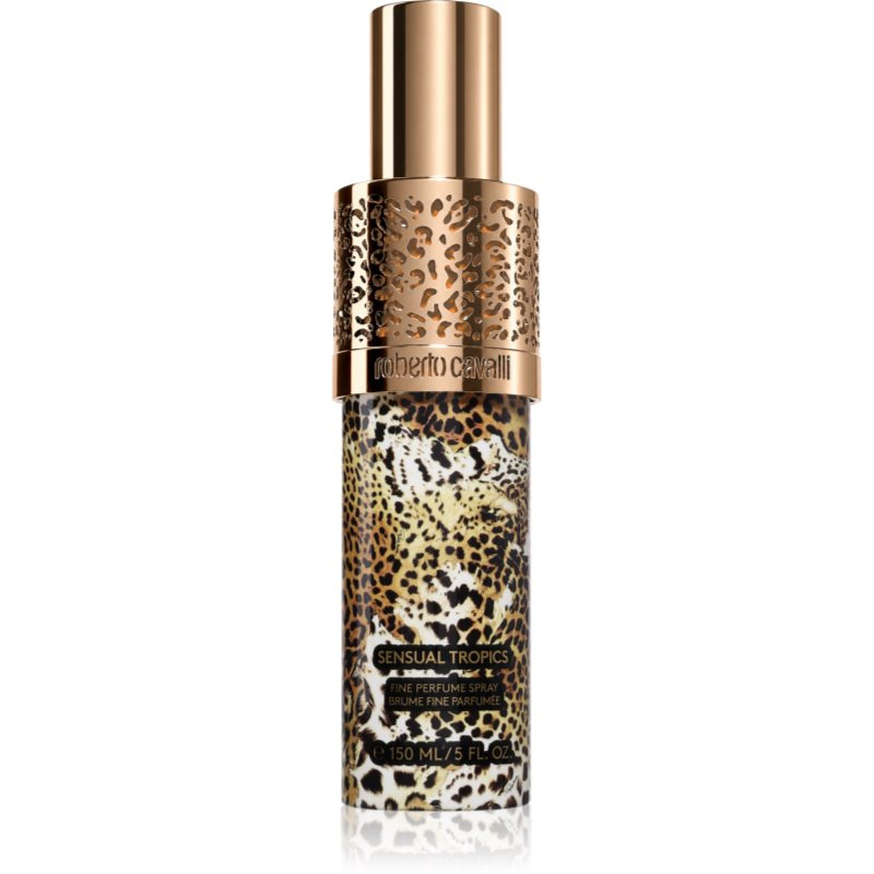Roberto Cavalli Fine Perfume Mist Sensual Tropics parfémovaný tělový sprej pro ženy 150 ml