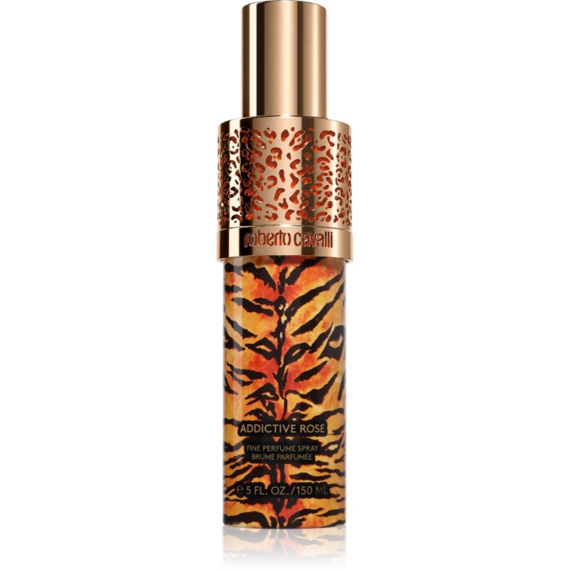 Roberto Cavalli Fine Perfume Mist Addictive Rose parfémovaný tělový sprej pro ženy 150 ml