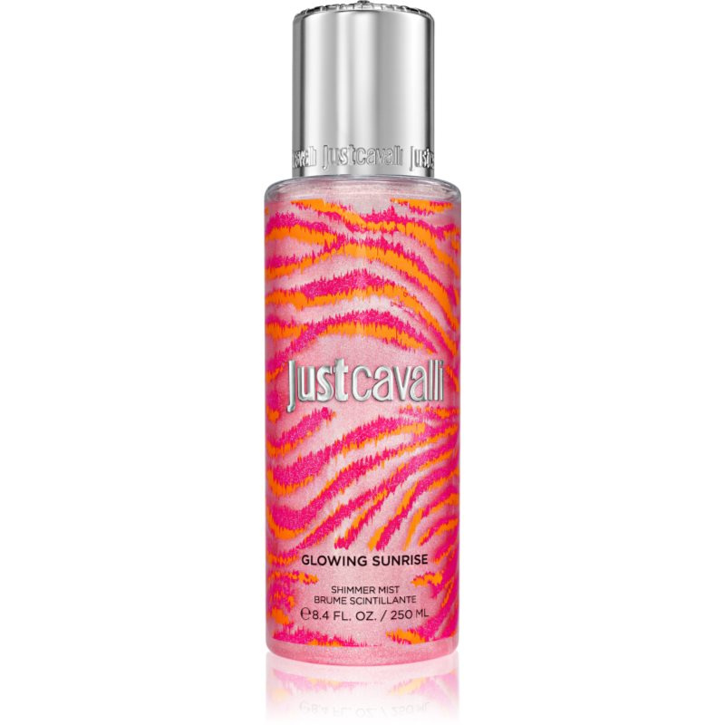 Roberto Cavalli Just Cavalli Glowing Sunrise rozjasňující mlha na tělo pro ženy 250 ml