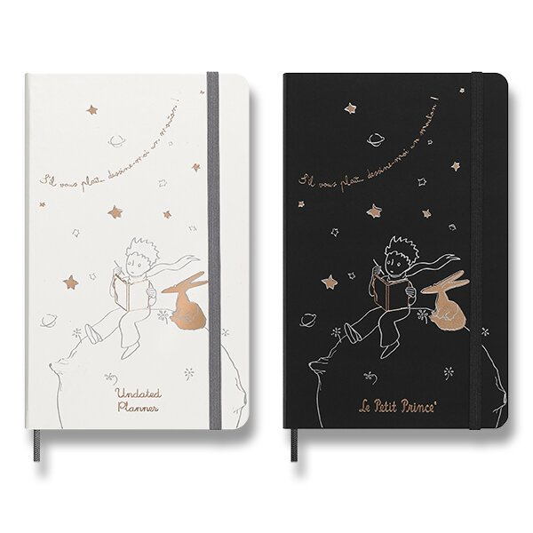 Sada Moleskine Le Petit Prince L, zápisník a diář, sběratelská edice