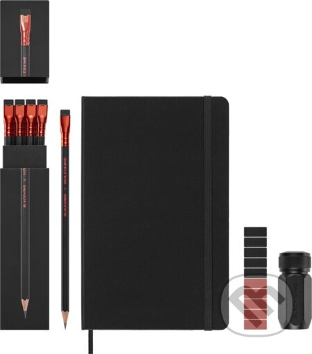 Moleskine - kreatívna sada Moleskine X Blackwing