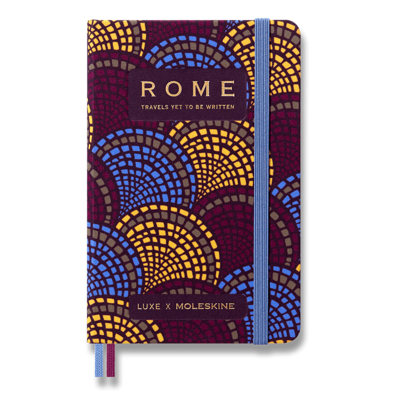 Zápisník Molesline LUXE Rome - S, čistý/linkovaný