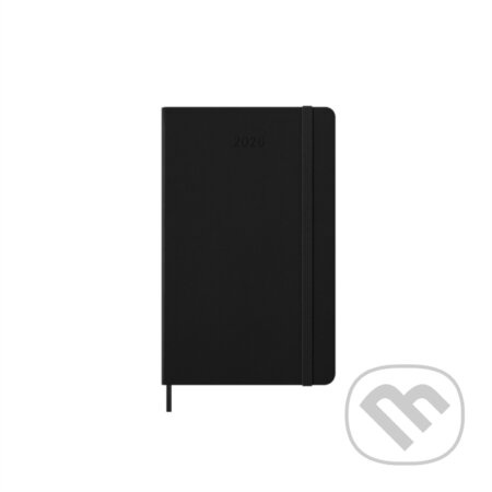Moleskine 2026 - diář v tvrdých deskách - velikost L, denní, černý