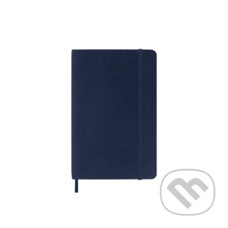 Moleskine 2026 - diář v měkkých deskách - velikost S, denní, modrý