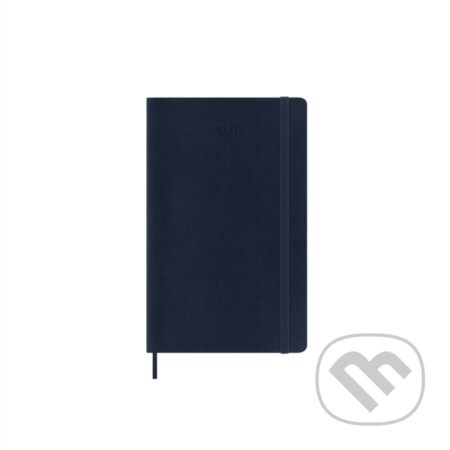 Moleskine 2026 - diář v měkkých deskách - velikost L, týdenní, modrý