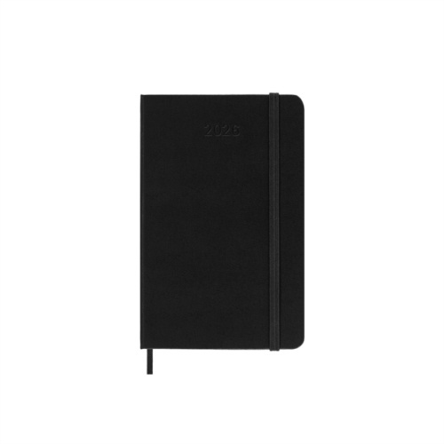 Moleskine 2026 - diář v tvrdých deskách - velikost S, týdenní, černý