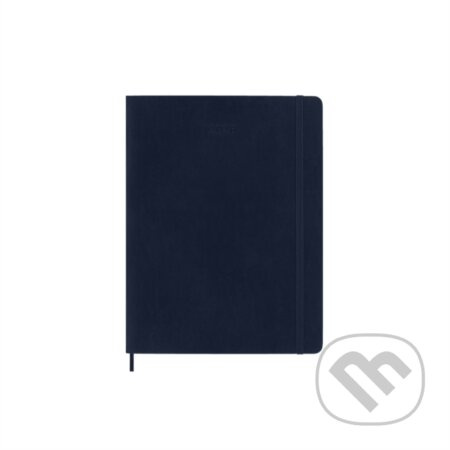 Moleskine 2026 - diář v měkkých deskách - velikost XL, týdenní, modrý