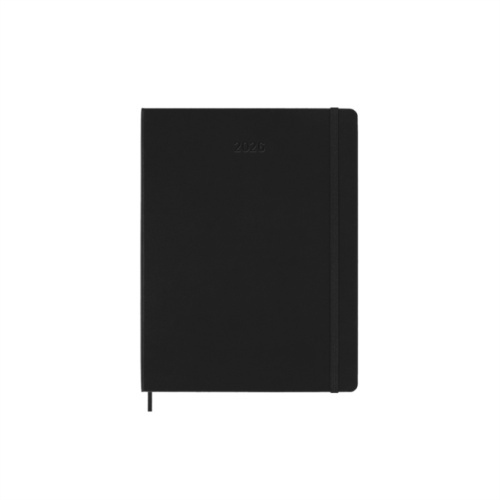 Moleskine 2026 - diář v tvrdých deskách - velikost XL, týdenní, černý