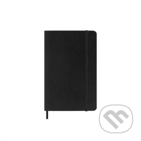 Diář Moleskine 2026 - měkké desky, S, týdenní, horizontální, černý