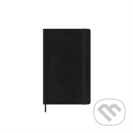 Diář Moleskine 2026 - měkké desky, L, týdenní, horizontální, černý