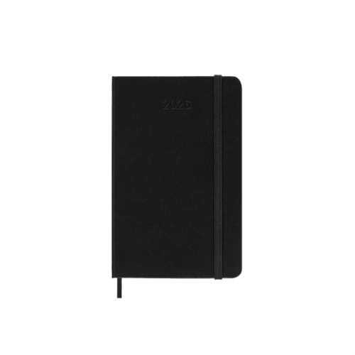 Diář Moleskine 2026 - tvrdé desky, S , týdenní, horizontální, černý