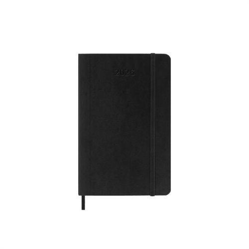 Diář Moleskine 2026 - měkké desky, S, měsíční, černý