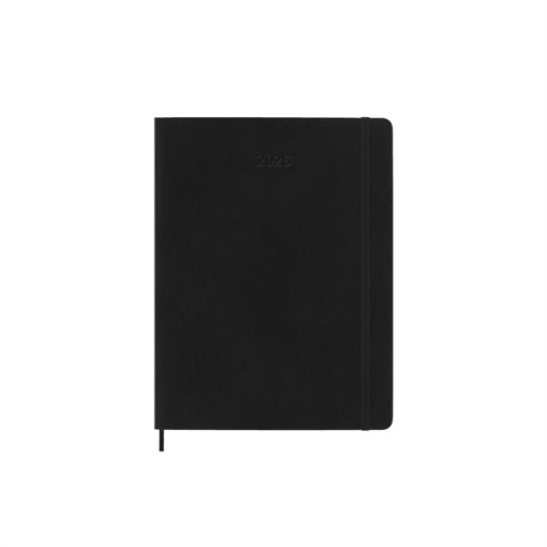 Diář Moleskine 2026 - měkké desky, XL, měsíční, černý