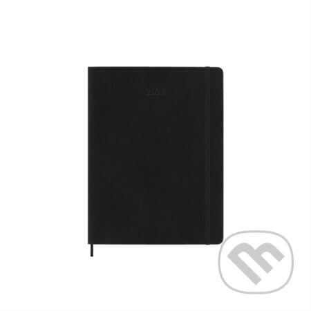 Diář Moleskine 2026 - měkké desky, XL, měsíční, černý