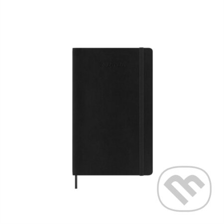 18měsíční diář Moleskine 2025-26 - měkké desky L, denní, černý
