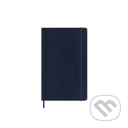 18měsíční diář Moleskine 2024 - 25 - tvrdé desky, L, týdenní modrý