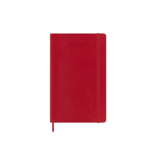 18měsíční diář Moleskine 2024 - 25 - tvrdé desky, L, týdenní červený
