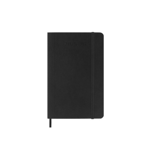 18měsíční diář Moleskine 2025-26 - měkké desky černý