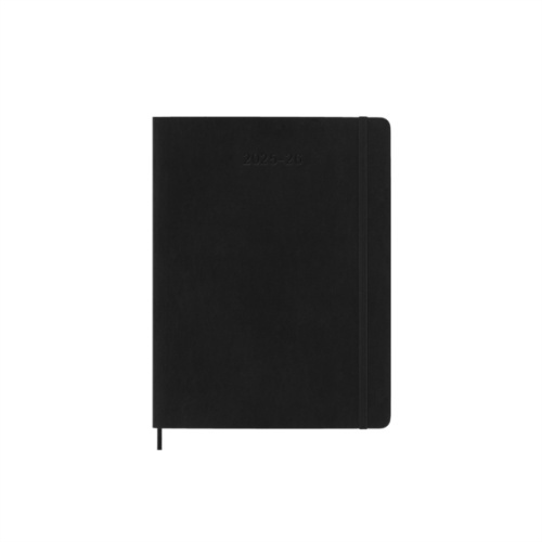 18měsíční diář Moleskine 2025-26 - měkké desky XL, týdenní, černý