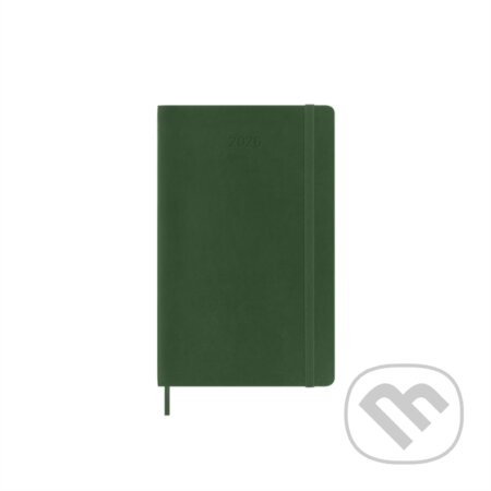 Moleskine 2026 - diář v měkkých deskách - velikost L, týdenní, tmavě zelený