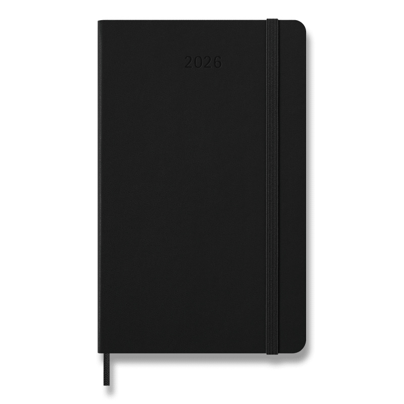 Diář Moleskine Smart Writing 2026 L, týdenní, černý