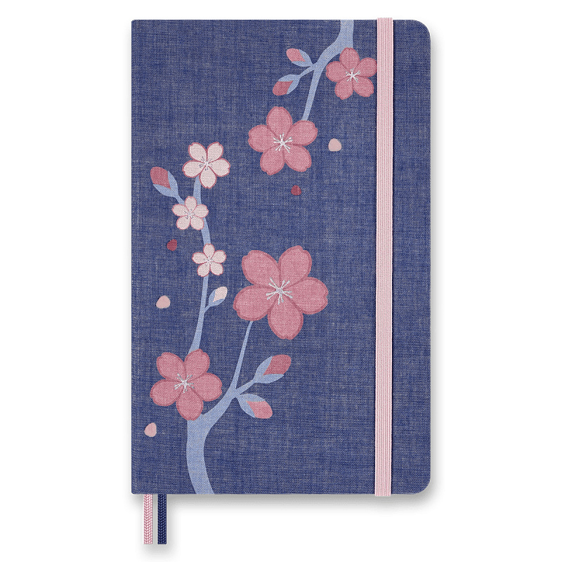 Zápisník Moleskine Sakura L, linkovaný