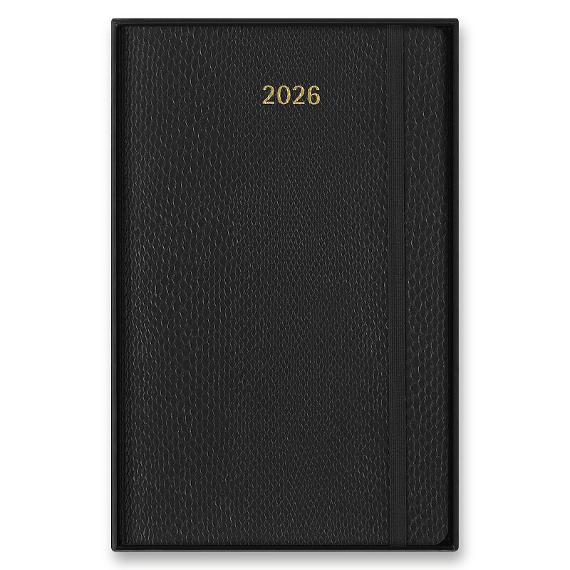 Diář Moleskine Precious & Ethical 2026 - měkké desky, L, týdenní, černý