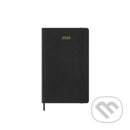 Diář Moleskine Precious & Ethical 2026 - měkké desky, L, týdenní, černý