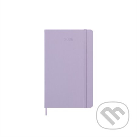 Moleskine 2026 - diář v tvrdých deskách - velikost L, denní, lila