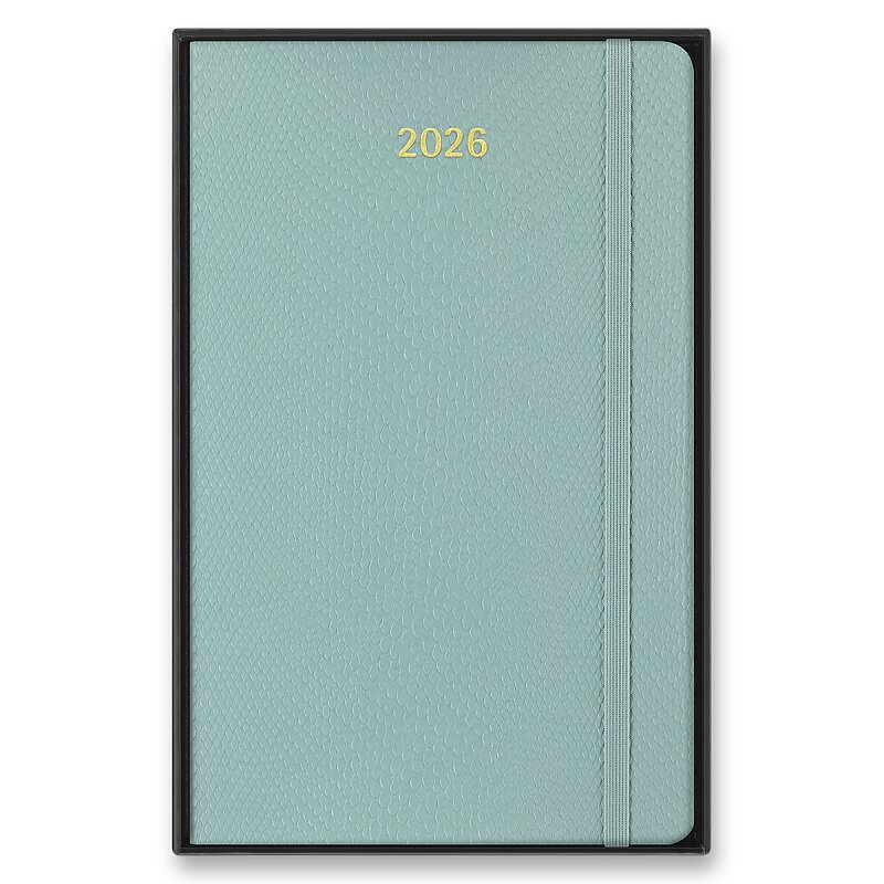 Diář Moleskine Precious & Ethical 2026 - měkké desky L, týdenní, zelený