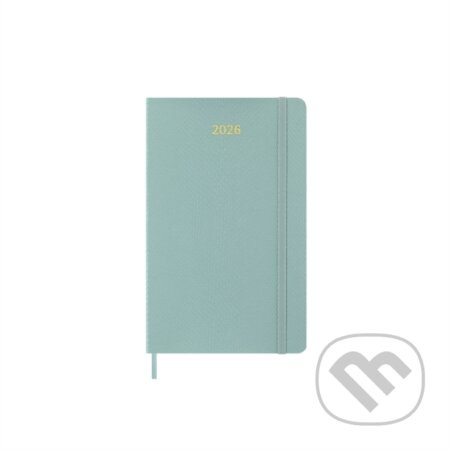 Diář Moleskine Precious & Ethical 2026 - měkké desky L, týdenní, zelený