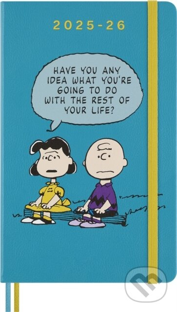 18měsíční diář Moleskine 2025-26 Peanuts - L, týdenní