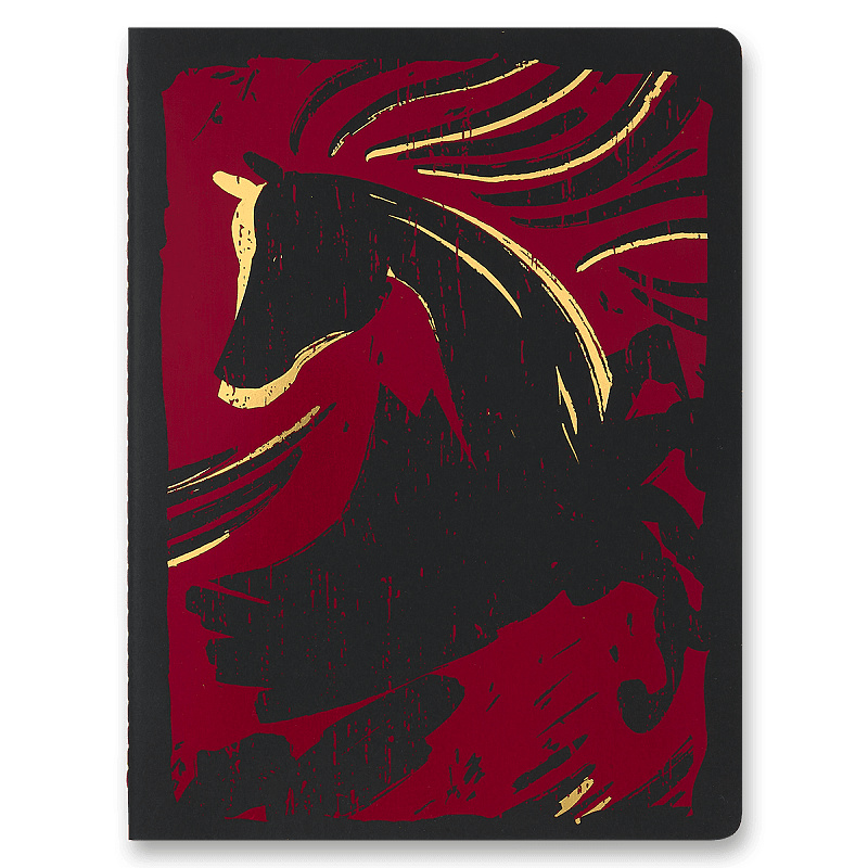 Sešit Moleskine Cashier Horse XL, linkovaný