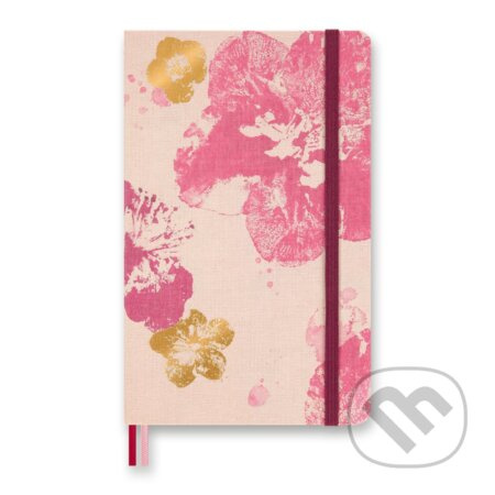 Zápisník Moleskine Sakura - tvrdé desky S, linkovaný