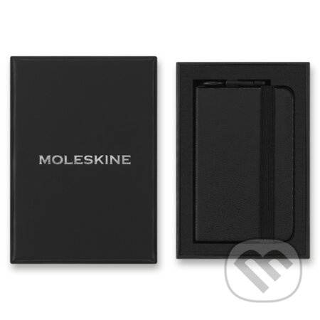 Zápisník Moleskine Charm - tvrdé desky mini, čistý, černý